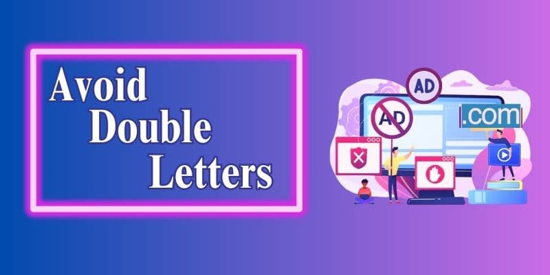 Avoid Double Letters