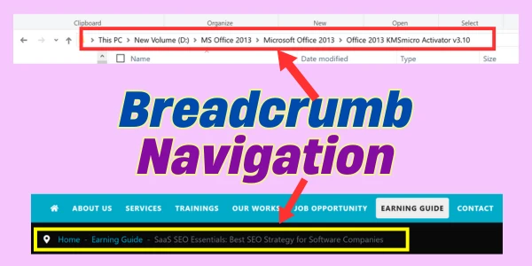 Breadcrumb Navigation