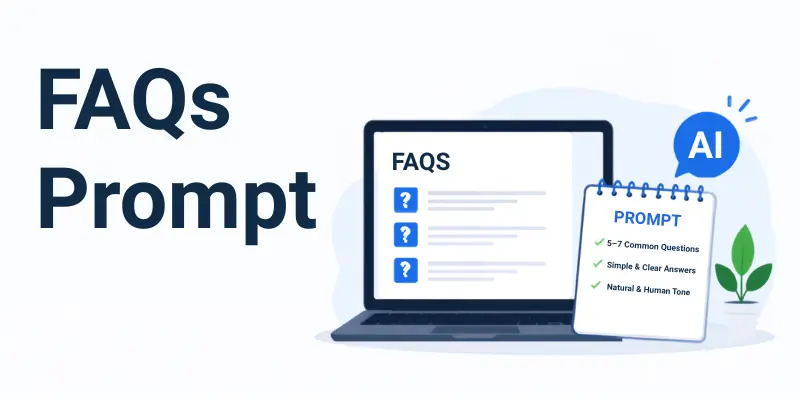 FAQ prompt