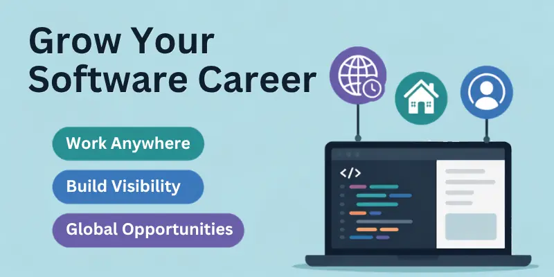 grow software career remotely grow software career remotely