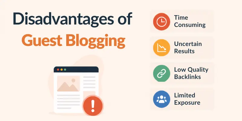 guest blogging disadvantages guest blogging disadvantages