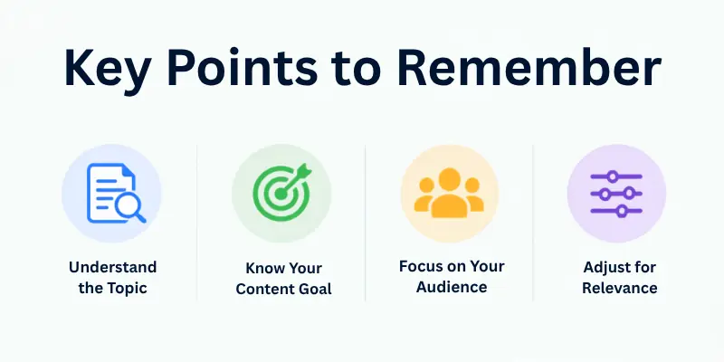 key points to remember key points to remember