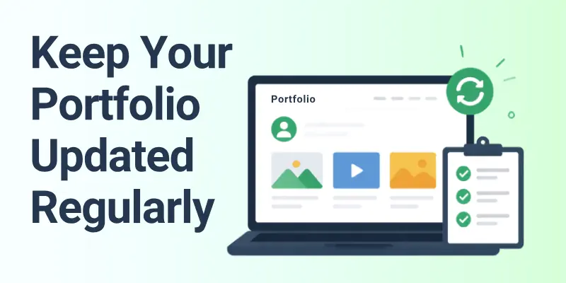 portfolio updated regularly