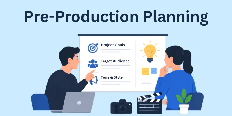 pre production planning & creative direction