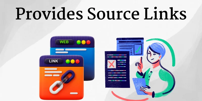 Provides Source Links