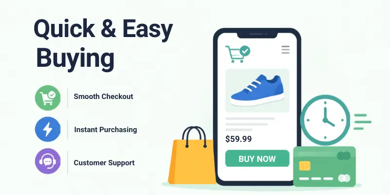 quick and easy buying