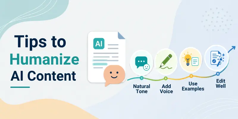 tips to humanize AI content