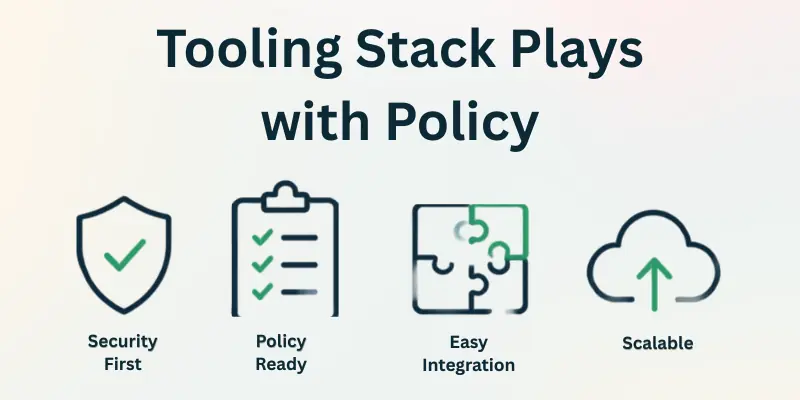 tooling stack plays with policy