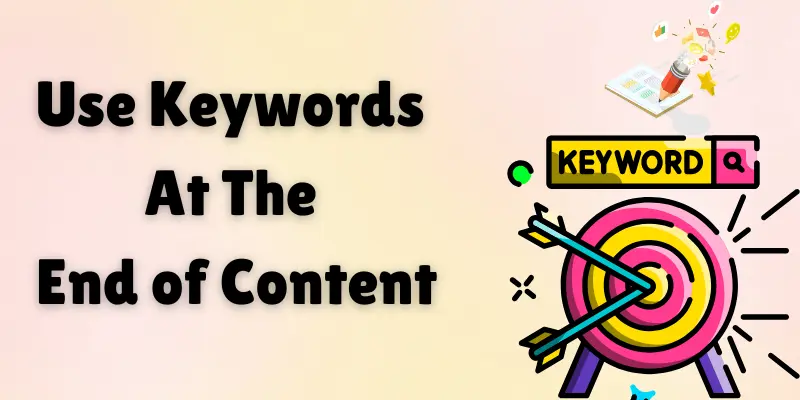 Use Keywords End of Content